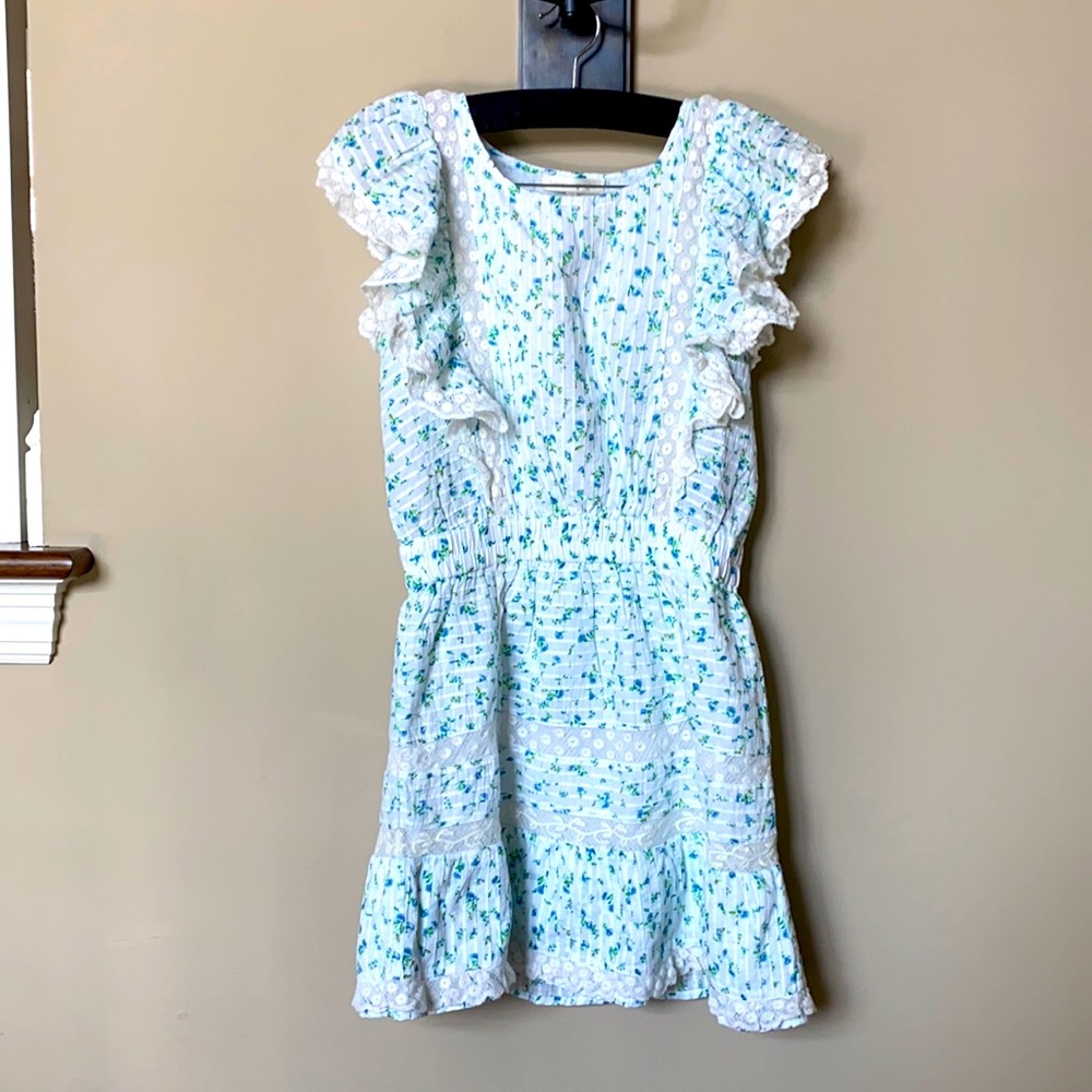 LOVE SHACK FANCY ROBERTA MINI DRESS